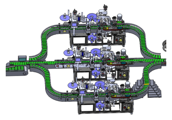 多軌道多功能貼標(biāo)線(xiàn)
